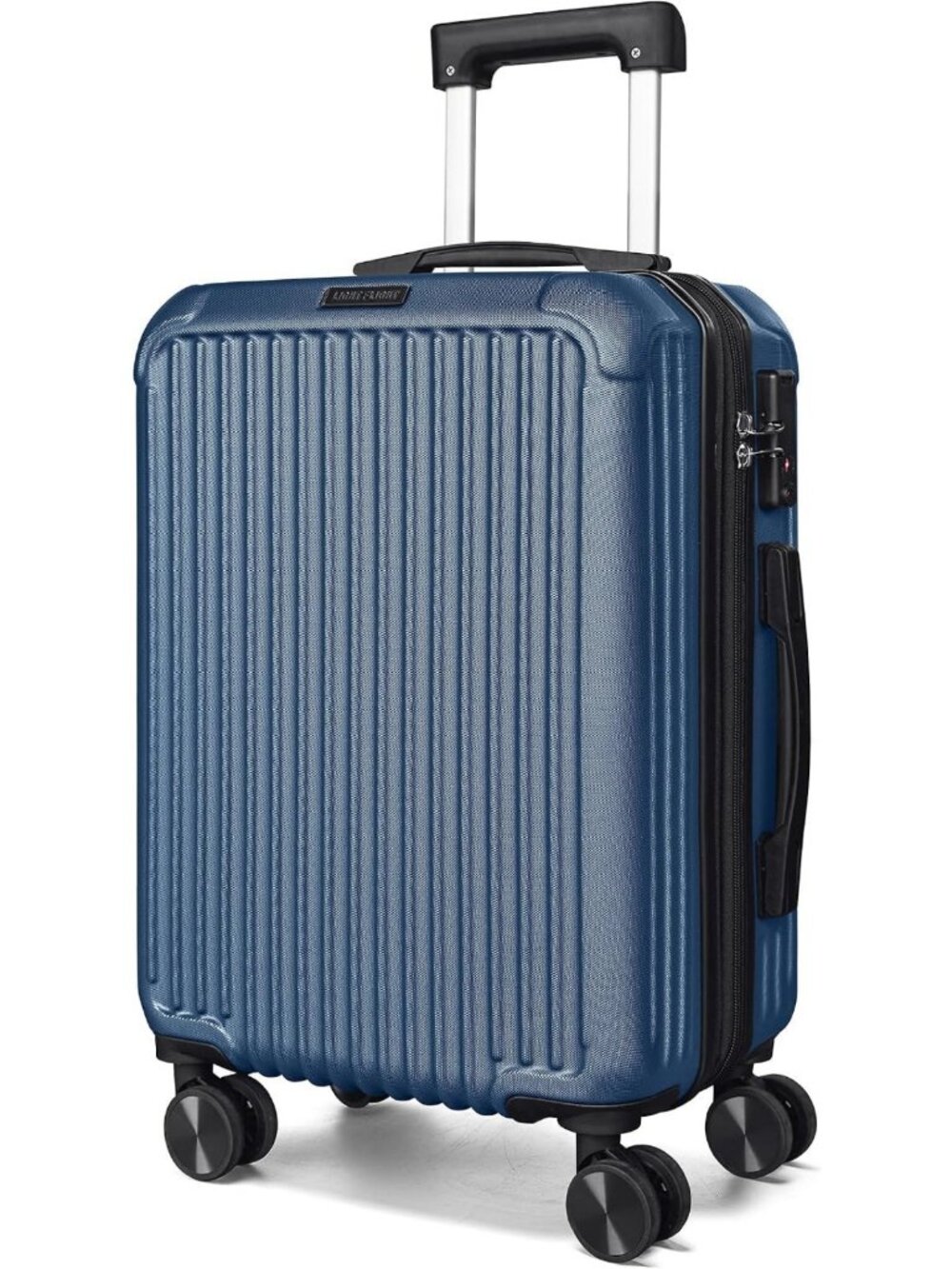 20 Inch Carry On Luggage - Airline Approved, Lightweight, Royal Blue Travel Bag